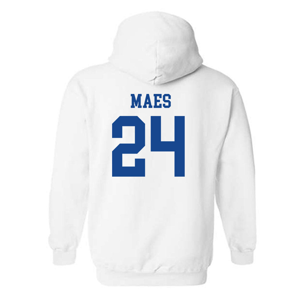 Boise State - NCAA Football : AJ Maes - Classic Fashion Shersey Hooded Sweatshirt-1