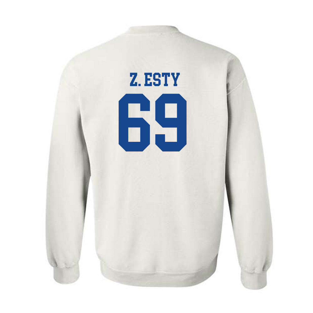 Boise State - NCAA Football : Zander Z. Esty - Classic Fashion Shersey Crewneck Sweatshirt-1