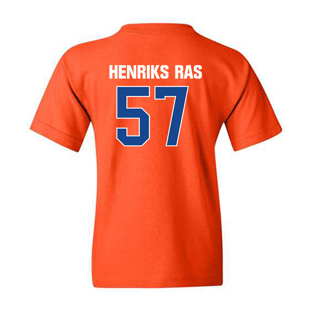 Boise State - NCAA Football : Gustaf Henriks Ras - Classic Shersey Youth T-Shirt-1