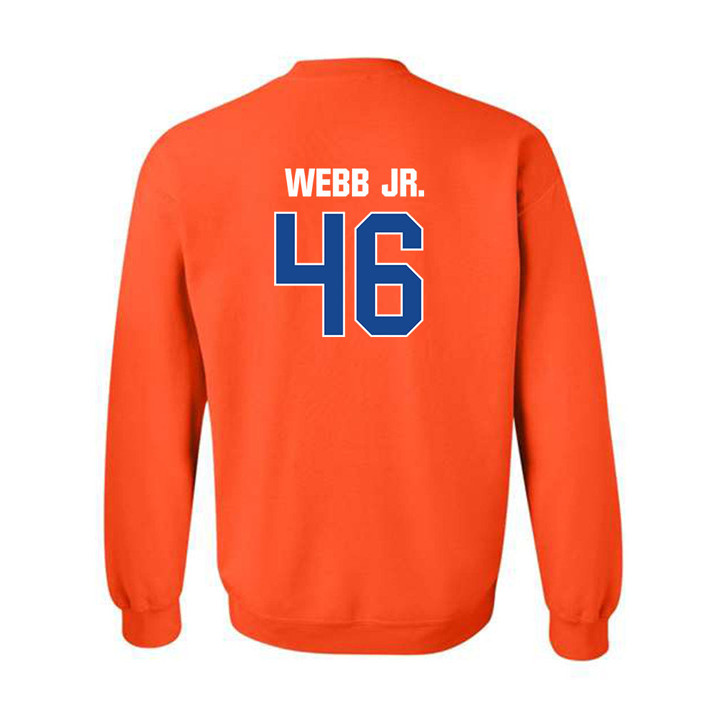 Boise State - NCAA Football : Corey Webb Jr. - Classic Shersey Crewneck Sweatshirt-1