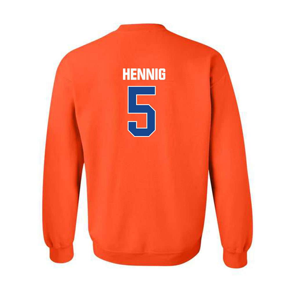 Boise State - NCAA Men's Basketball : Brady Hennig - Classic Shersey Crewneck Sweatshirt-1