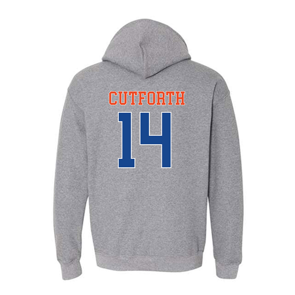 Boise State - NCAA Football : Max Cutforth - Classic Shersey Hooded Sweatshirt-1