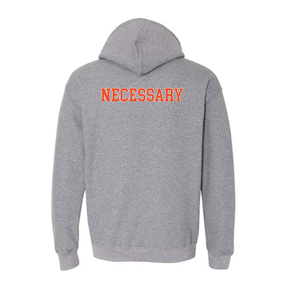Boise State - NCAA Women's Gymnastics : Lorelei Necessary - Classic Shersey Hooded Sweatshirt-1