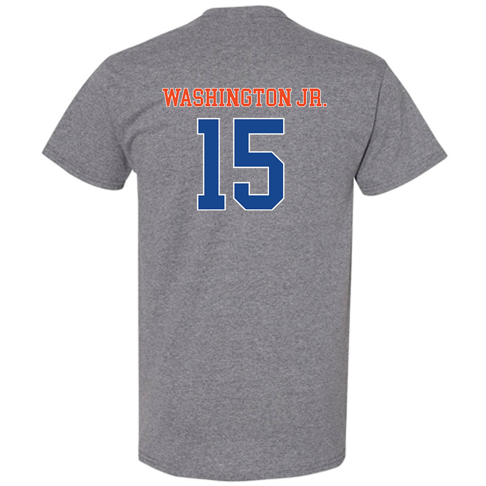 Boise State - NCAA Football : JeRico Washington Jr. - Classic Shersey T-Shirt-1