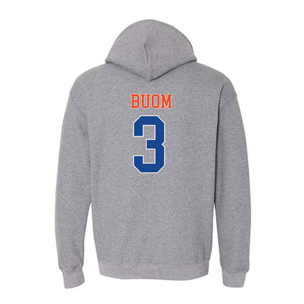 Boise State - NCAA Men's Basketball : Bhan Buom - Classic Shersey Hooded Sweatshirt-1