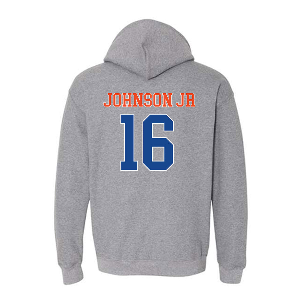 Boise State - NCAA Football : Franklyn Johnson Jr - Classic Shersey Hooded Sweatshirt