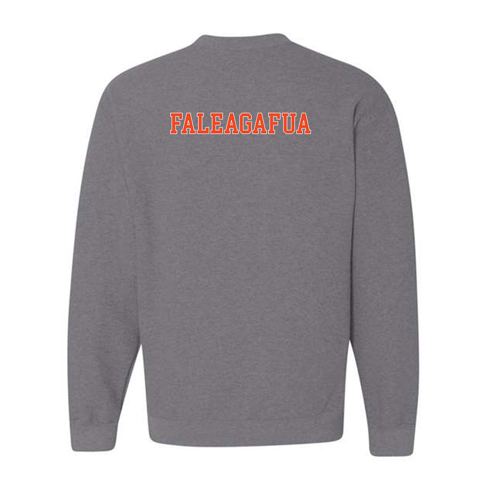 Boise State - NCAA Football : Sua Faleagafua - Classic Shersey Crewneck Sweatshirt-1