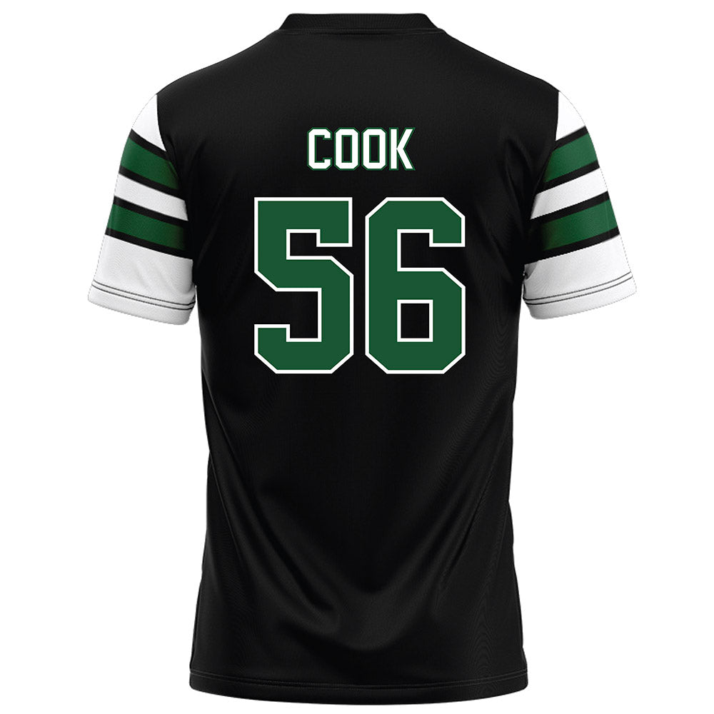 UAB - NCAA Football : Myles Cook - Black Football Jersey-1