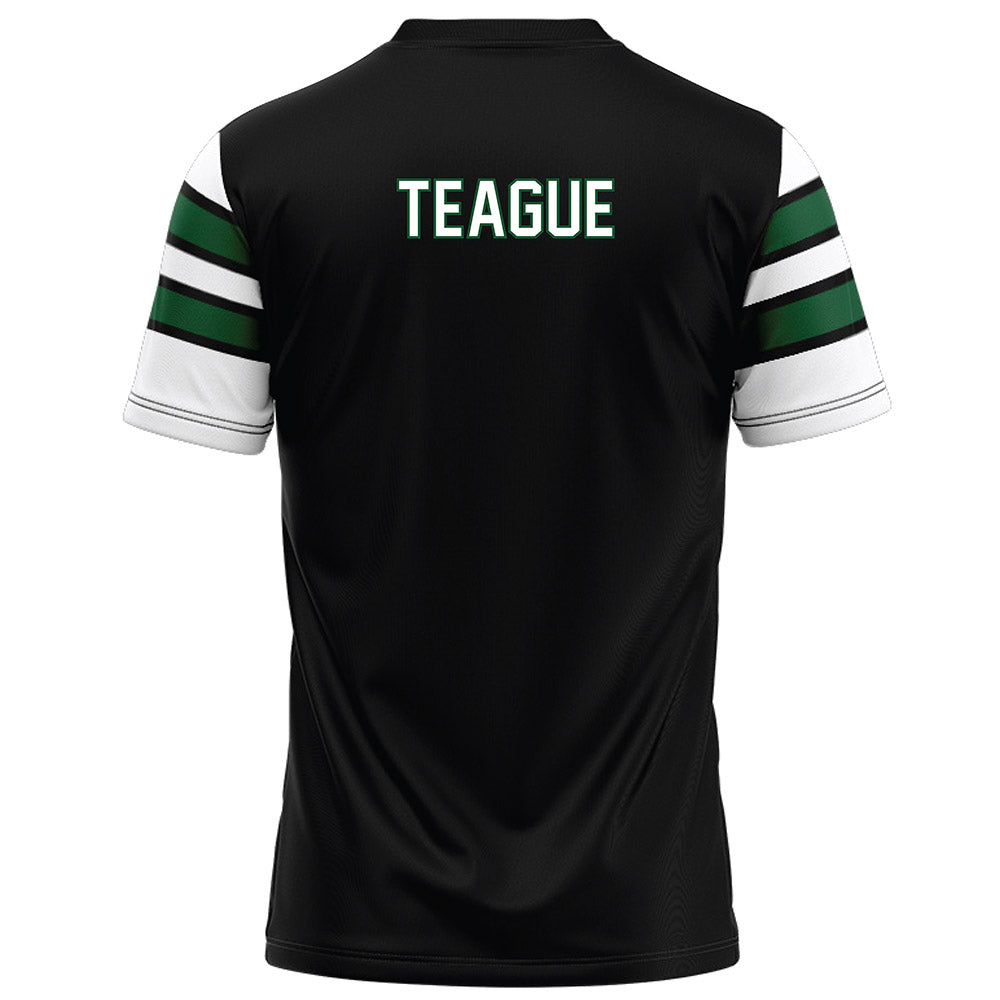 UAB - NCAA Football : Braden Teague - Black Football Jersey-1