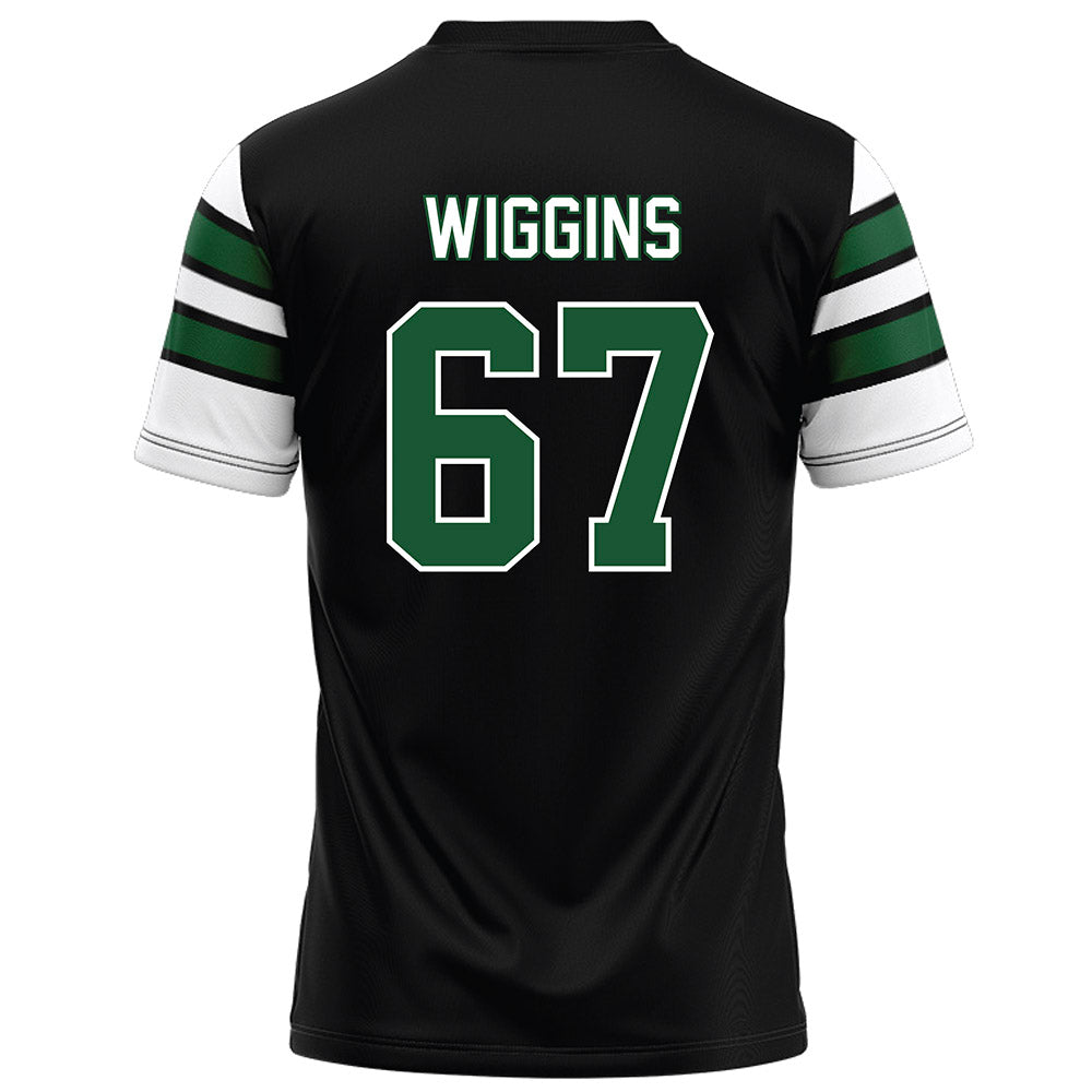 UAB - NCAA Football : Wes Wiggins - Black Football Jersey-1