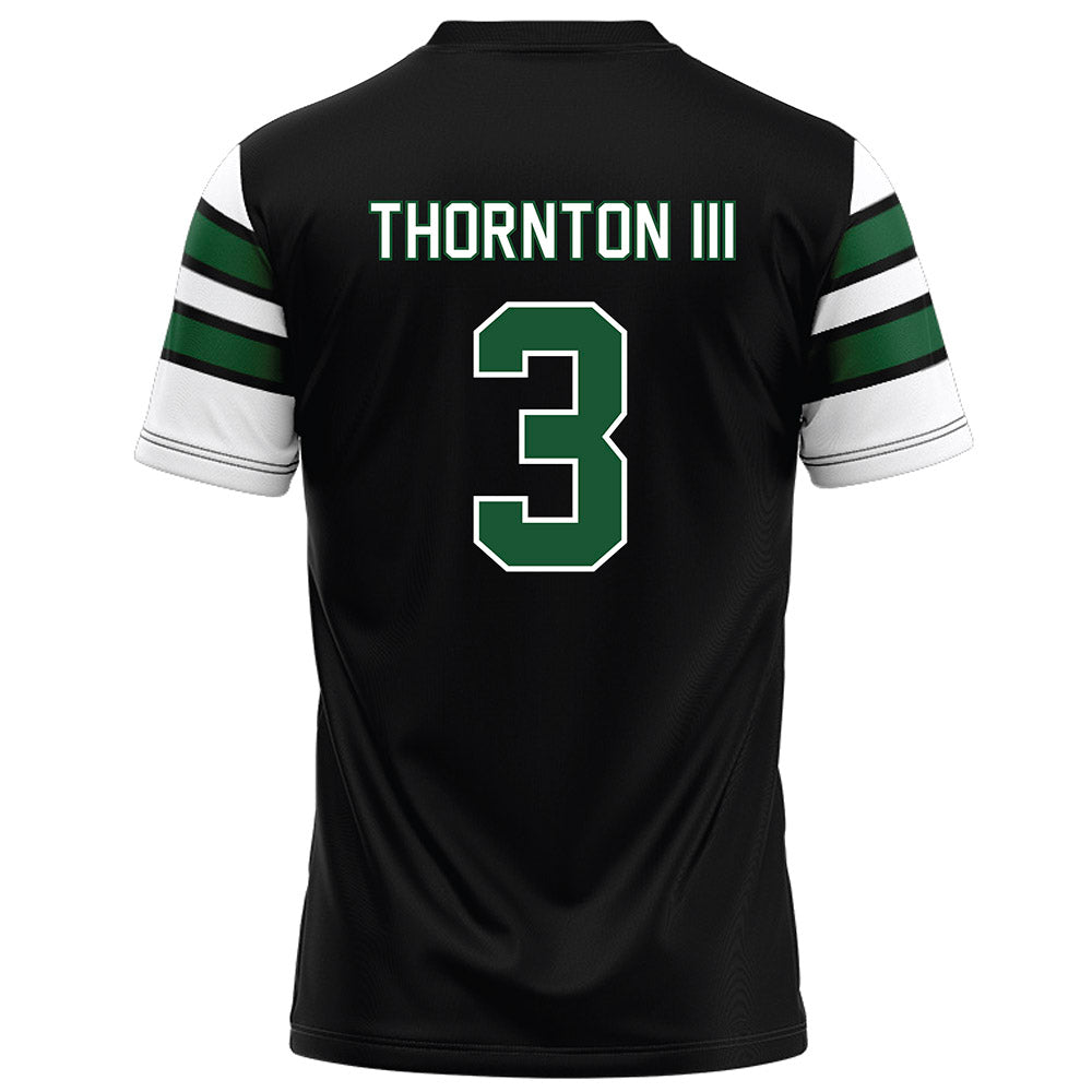 UAB - NCAA Football : Ray Thornton III - Black Football Jersey-1