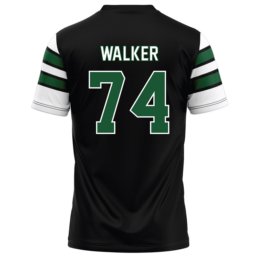 UAB - NCAA Football : Barry Walker - Black Football Jersey-1