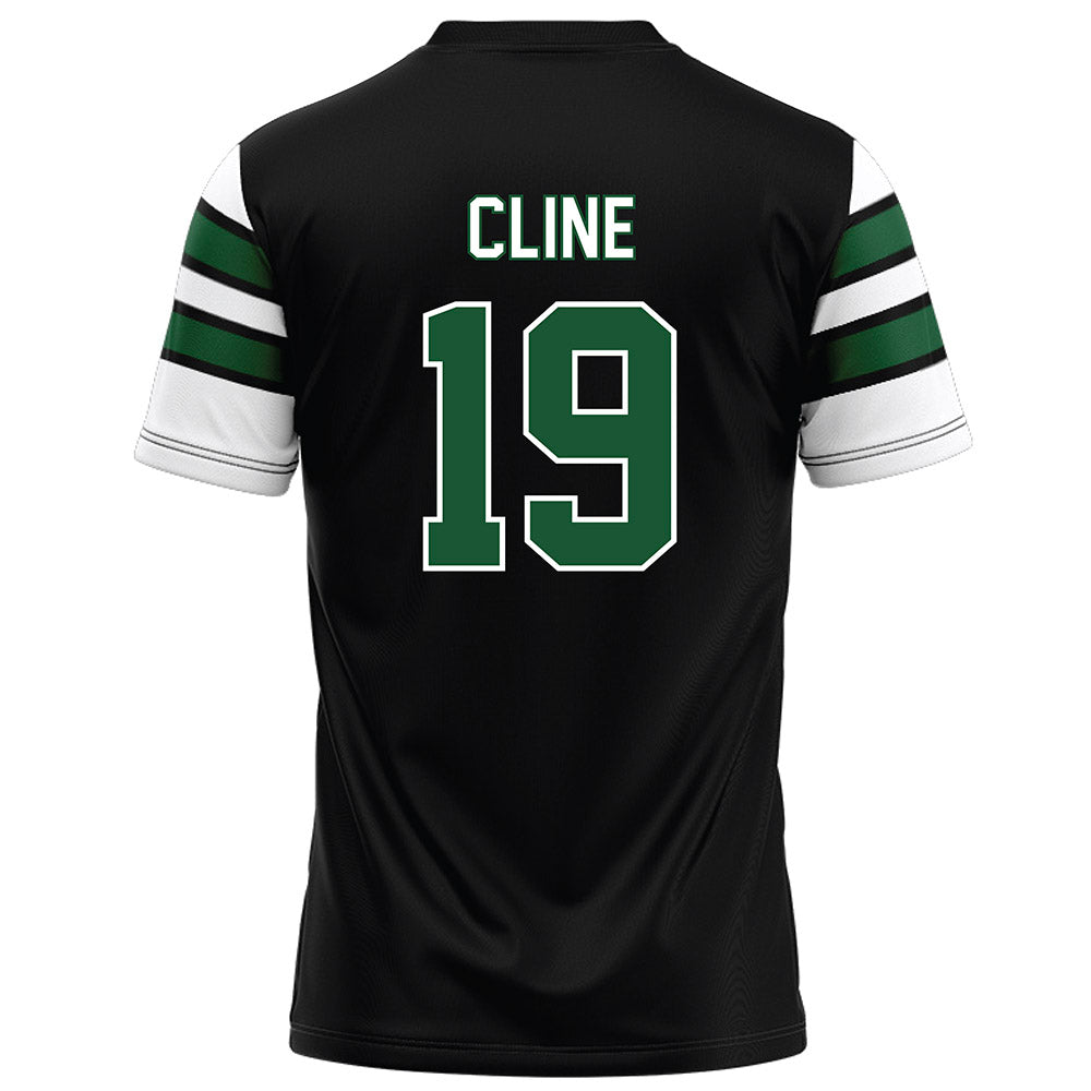 UAB - NCAA Football : Gabriel Cline - Black Football Jersey-1