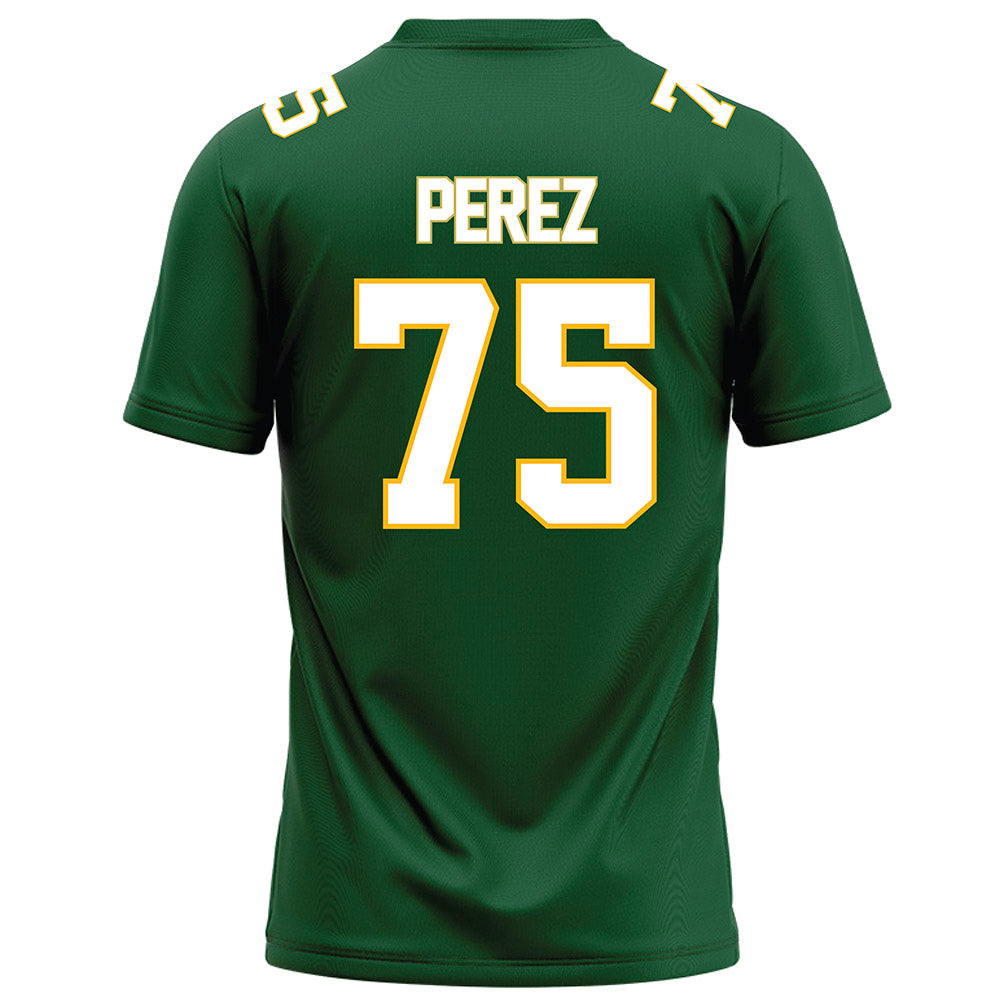 UAB - NCAA Football : Calib Perez - Green Football Jersey-1
