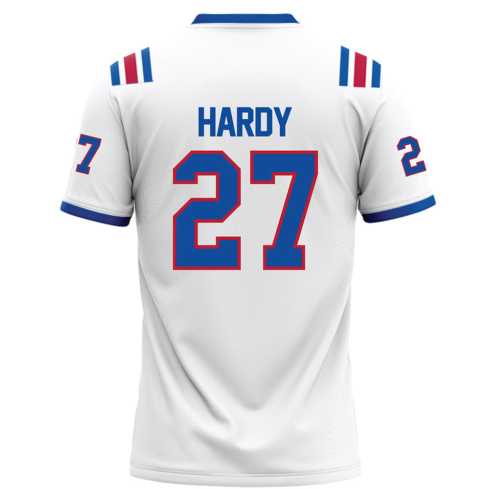 LA Tech - NCAA Football : Grayson Hardy - White Football Jersey-1