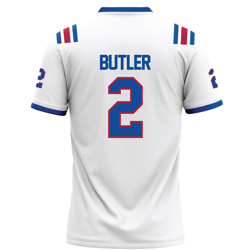 LA Tech - NCAA Football : Amari Butler - White Football Jersey-1