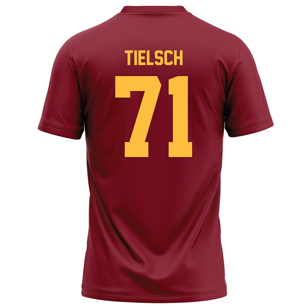 Minnesota - NCAA Football : Lucas Tielsch - Maroon Football Jersey-1