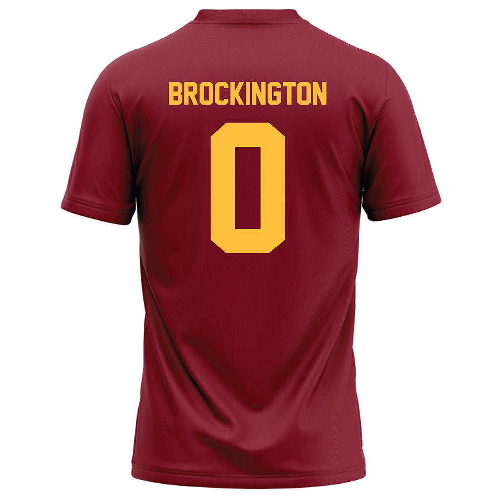 Minnesota - NCAA Football : Le'Meke Brockington - Maroon Football Jersey-1