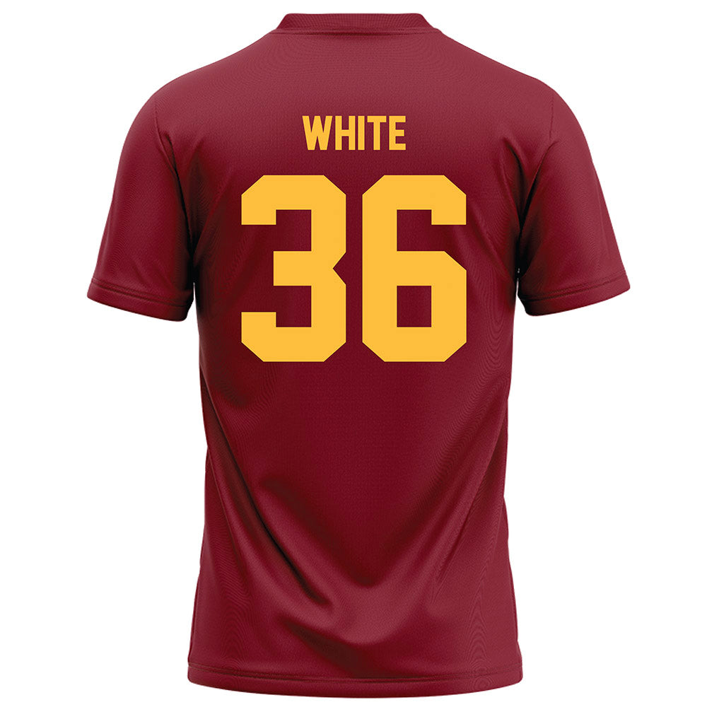 Minnesota - NCAA Football : Tavian White - Maroon Football Jersey-1