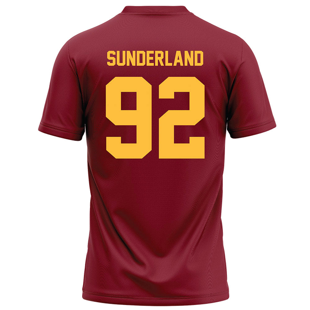 Minnesota - NCAA Football : Beckham Sunderland - Maroon Football Jersey-1