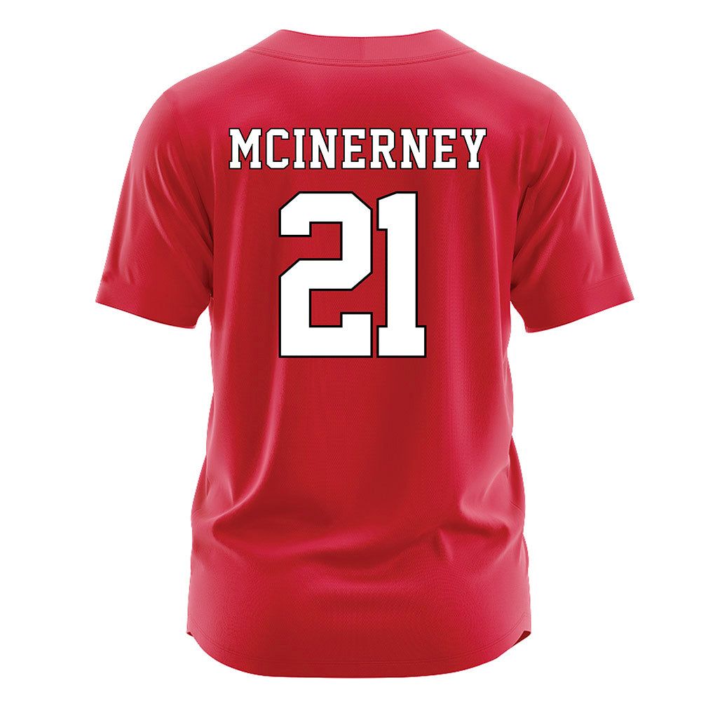 Fairfield - NCAA Softball : Alexis McInerney - Red Jersey-1