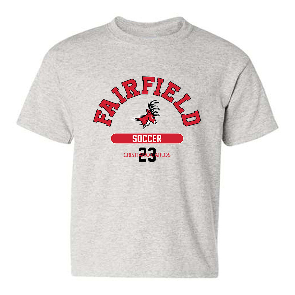 Fairfield - NCAA Men's Soccer : Cristiano Carlos - Classic Fashion Shersey Youth T-Shirt-0