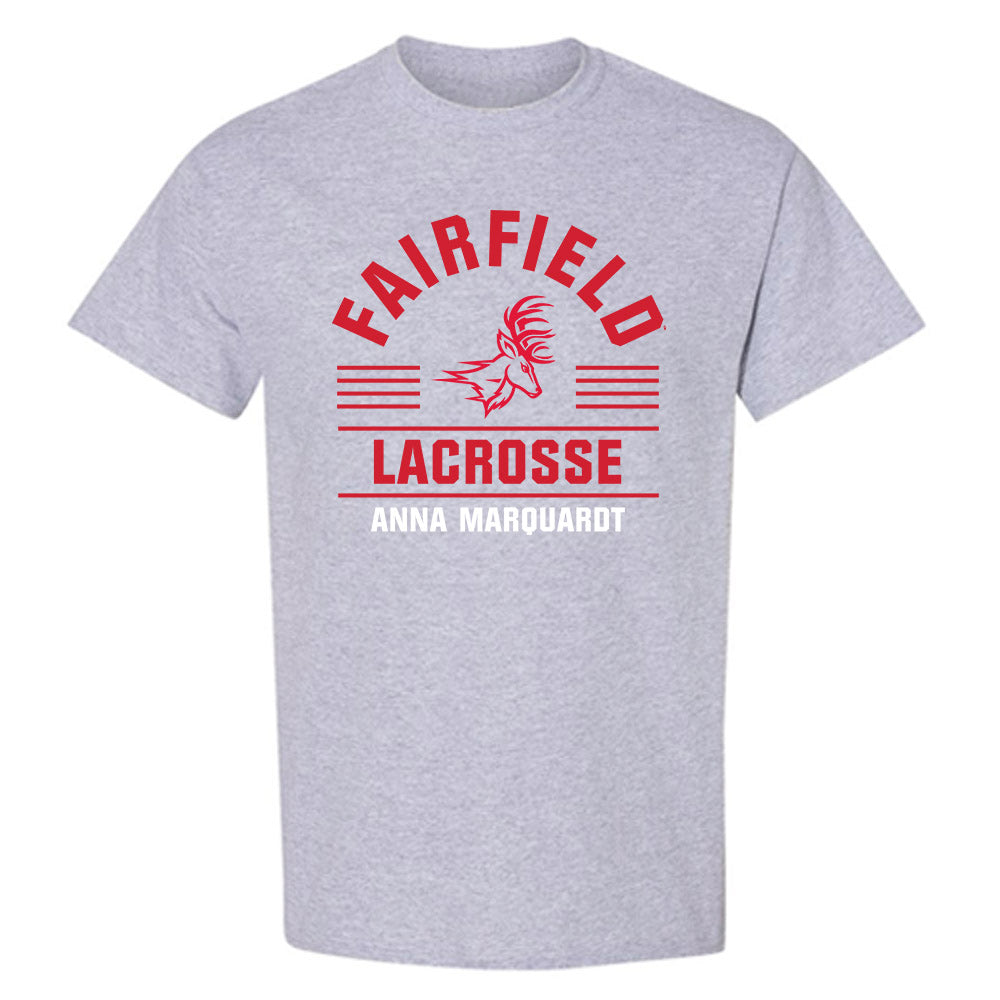 Fairfield - NCAA Women's Lacrosse : Anna Marquardt - Classic Fashion Shersey T-Shirt-0