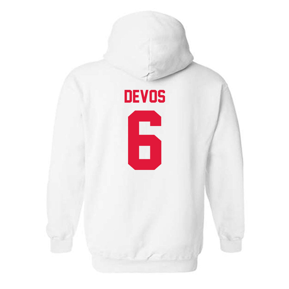 Fairfield - NCAA Women's Soccer : Taylor deVos - Classic Shersey Hooded Sweatshirt-1