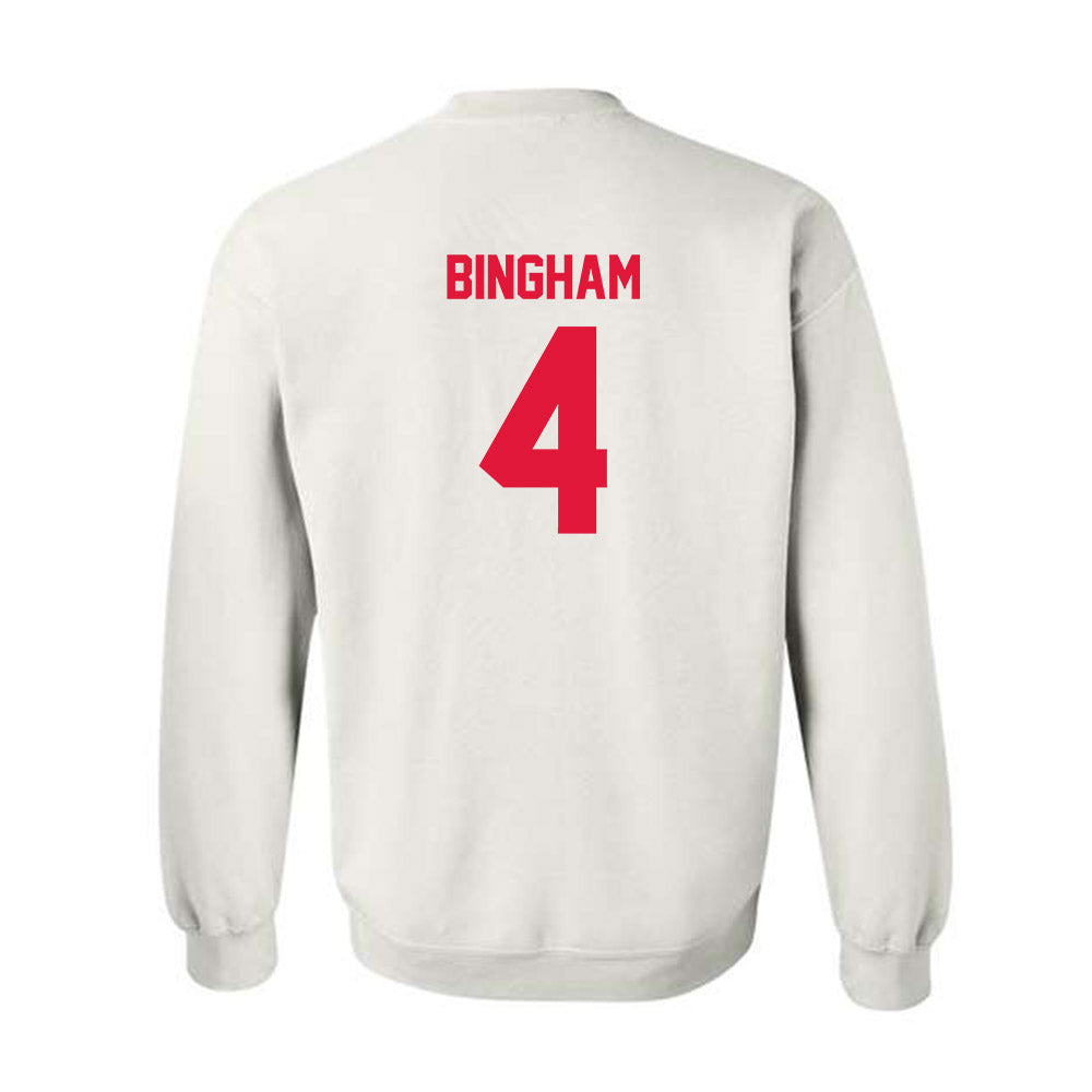 Fairfield - NCAA Women's Soccer : Bella Bingham - Classic Shersey Crewneck Sweatshirt-1