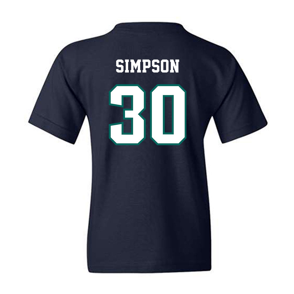 UNC Wilmington - NCAA Baseball : Micah Simpson - Classic Shersey Youth T-Shirt-1