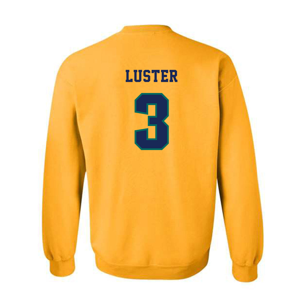 UNC Wilmington - NCAA Men's Basketball : Cj Luster - Classic Shersey Crewneck Sweatshirt-1