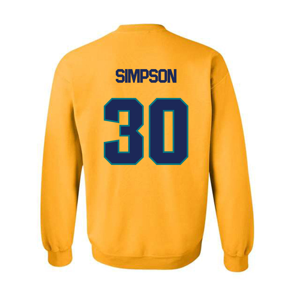 UNC Wilmington - NCAA Baseball : Micah Simpson - Classic Shersey Crewneck Sweatshirt-1
