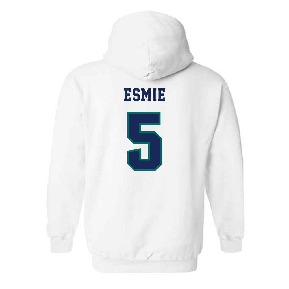 UNC Wilmington - NCAA Women's Volleyball : Morgan Esmie - Classic Shersey Hooded Sweatshirt-1