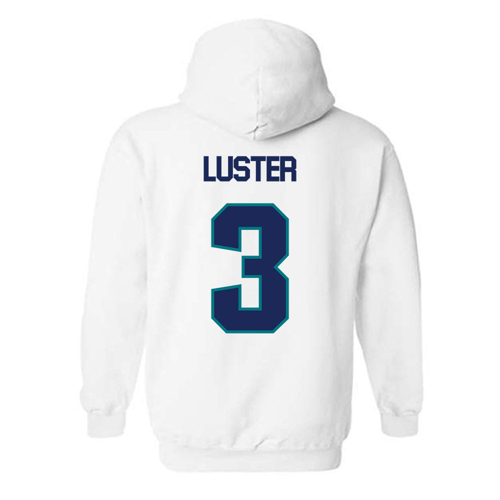 UNC Wilmington - NCAA Men's Basketball : Cj Luster - Classic Shersey Hooded Sweatshirt-1