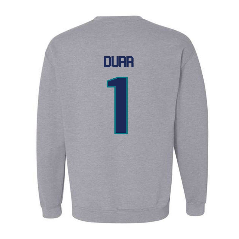 UNC Wilmington - NCAA Men's Basketball : Madison Durr - Classic Shersey Crewneck Sweatshirt-1
