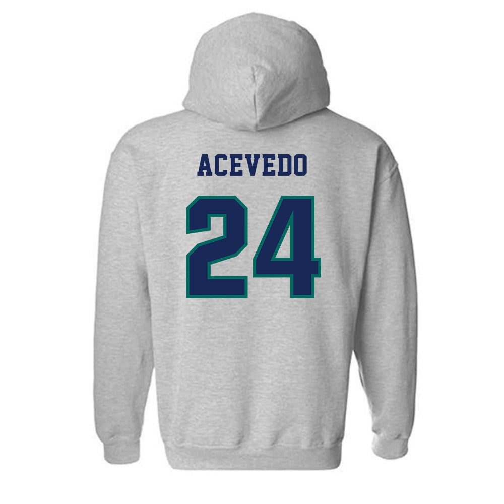 UNC Wilmington - NCAA Men's Soccer : Christian Acevedo - Classic Shersey Hooded Sweatshirt-1