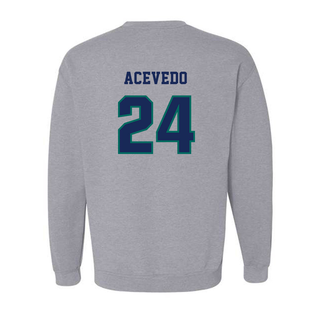 UNC Wilmington - NCAA Men's Soccer : Christian Acevedo - Classic Shersey Crewneck Sweatshirt-1