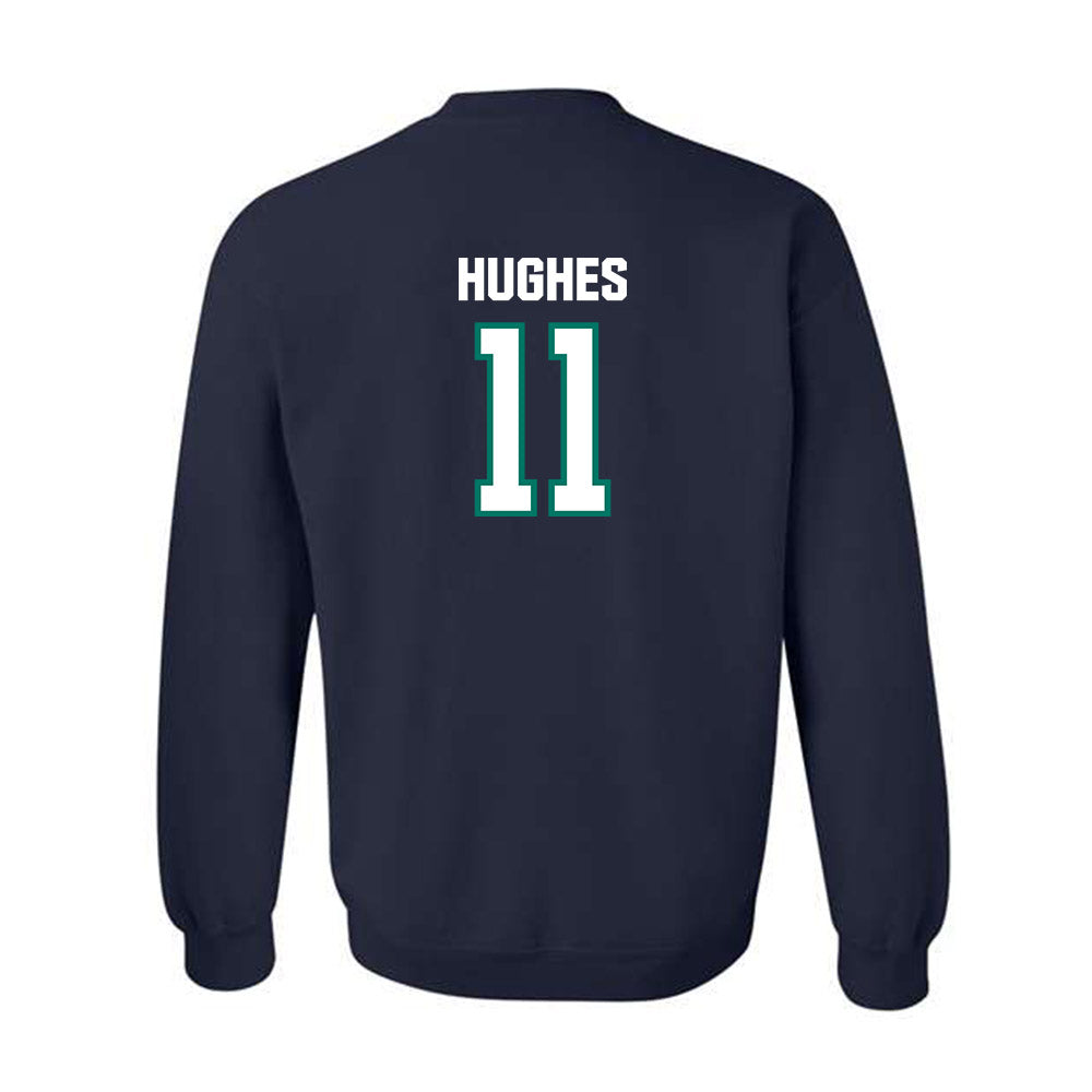 UNC Wilmington - NCAA Baseball : Mason Hughes - Classic Shersey Crewneck Sweatshirt-1