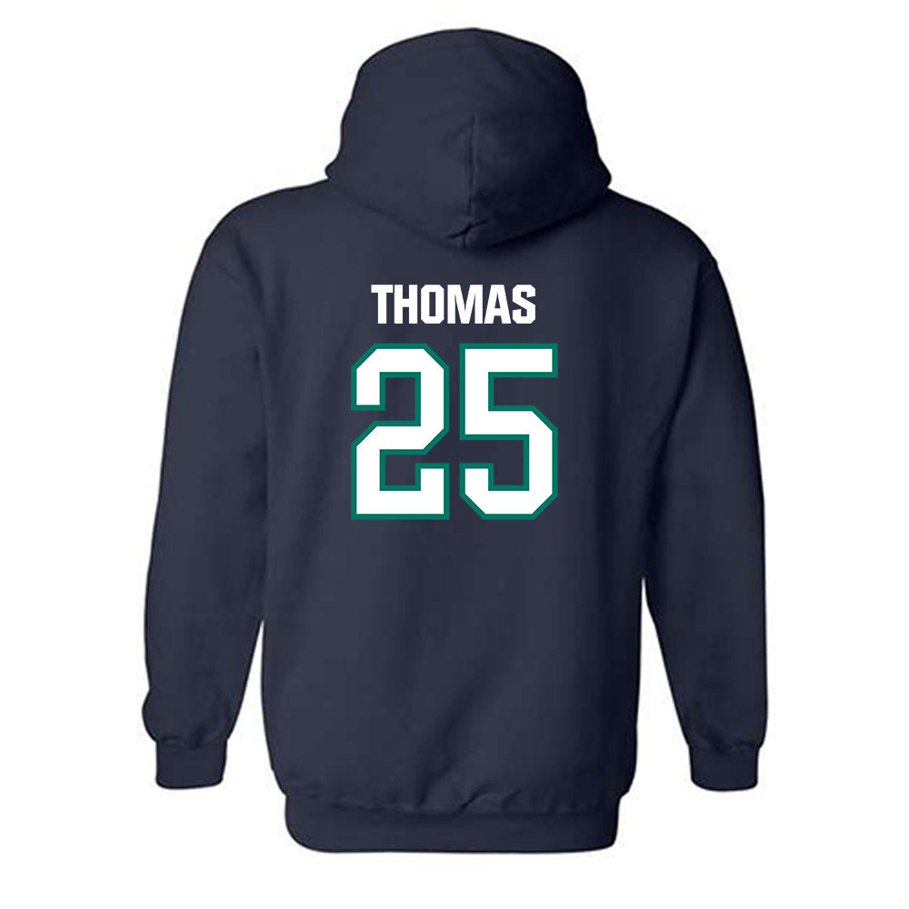 UNC Wilmington - NCAA Women's Soccer : Tilly Thomas - Classic Shersey Hooded Sweatshirt-1