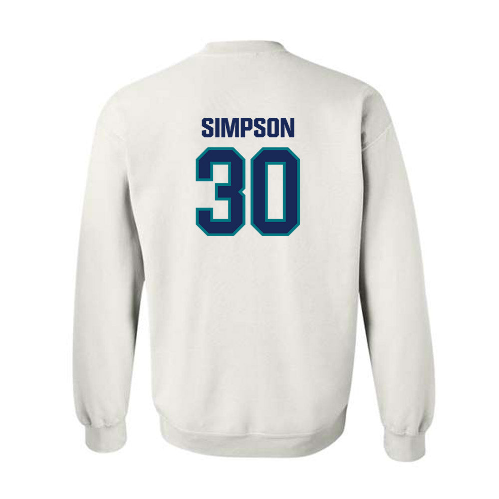 UNC Wilmington - NCAA Baseball : Micah Simpson - Classic Shersey Crewneck Sweatshirt-1