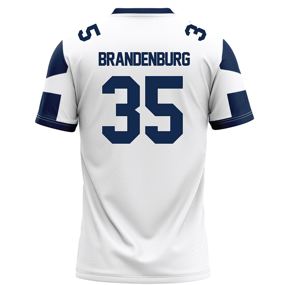 Butler - NCAA Football : Ben Brandenburg - White Football Jersey