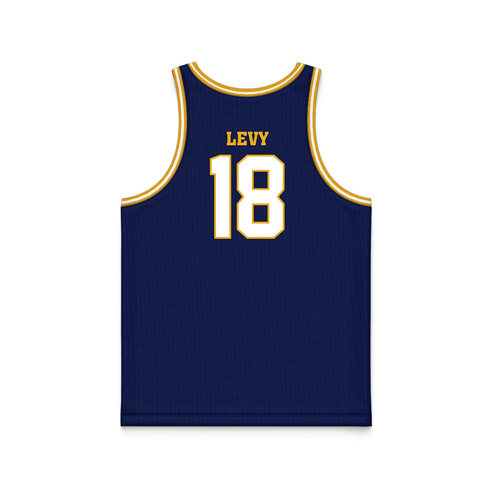 UTC - NCAA Men's Basketball : Yonatan Levy - Navy Basketball Jersey-1