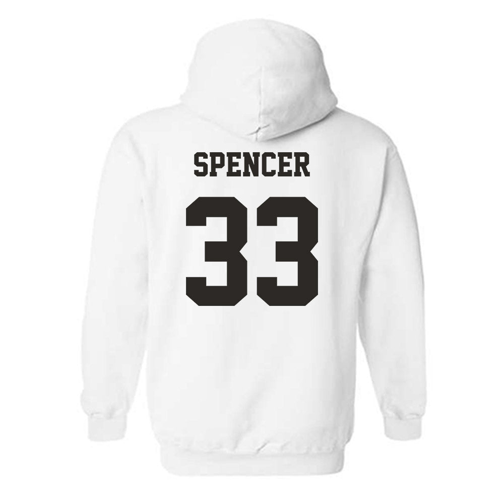 Louisiana - NCAA Football : AJ Spencer - Classic Shersey Hooded Sweatshirt-1