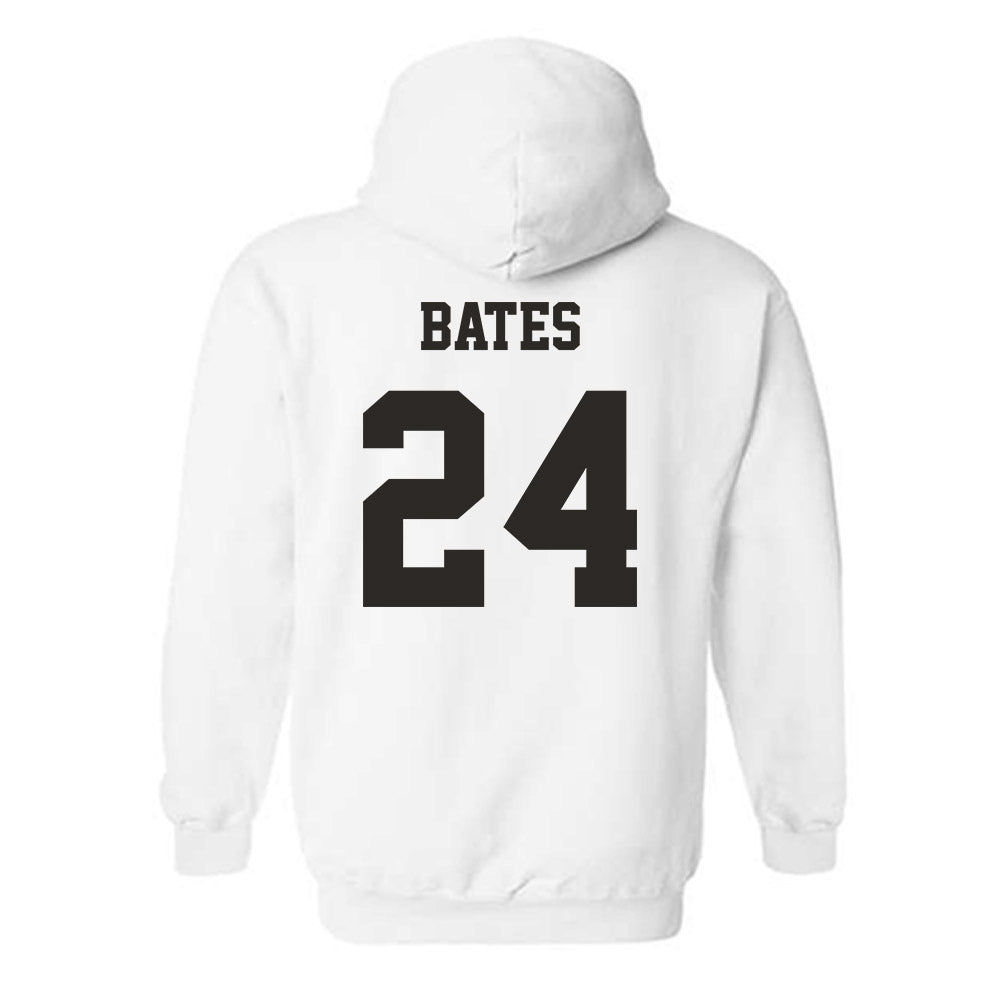 Louisiana - NCAA Football : Lake Bates - Classic Shersey Hooded Sweatshirt-1