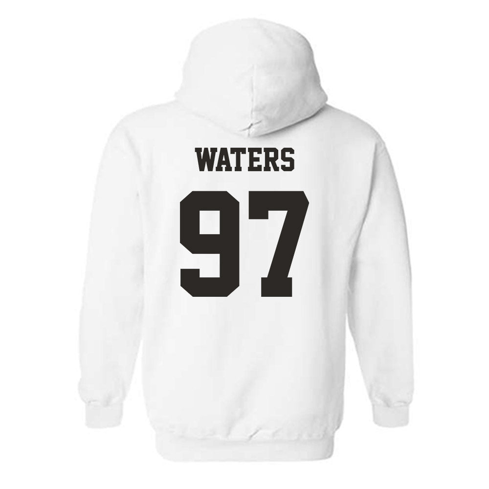 Louisiana - NCAA Football : Xavier Waters - Classic Shersey Hooded Sweatshirt-1