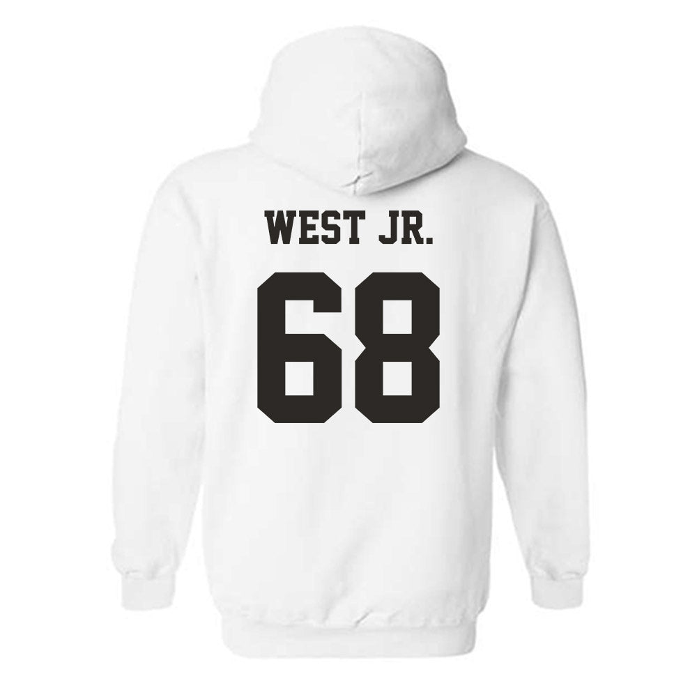 Louisiana - NCAA Football : Fitzgerald West Jr. - Classic Shersey Hooded Sweatshirt-1