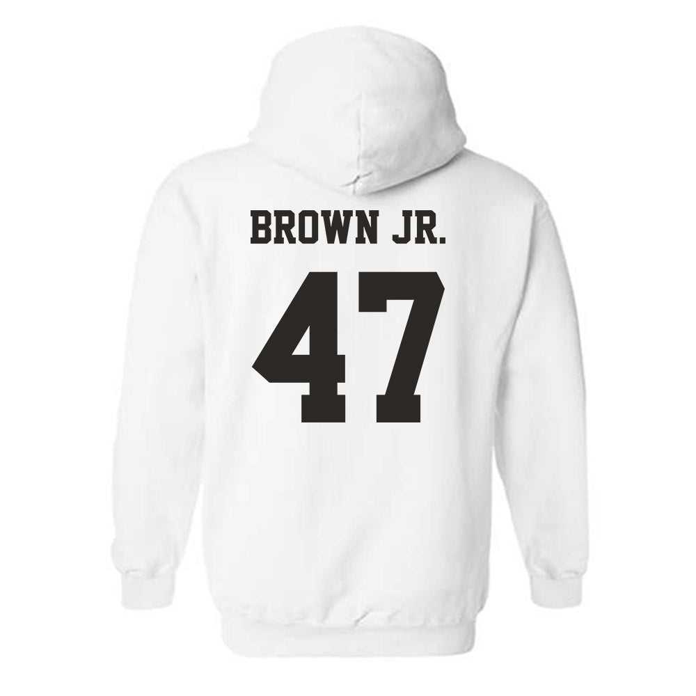 Louisiana - NCAA Football : Maurice Brown Jr. - Classic Shersey Hooded Sweatshirt-1