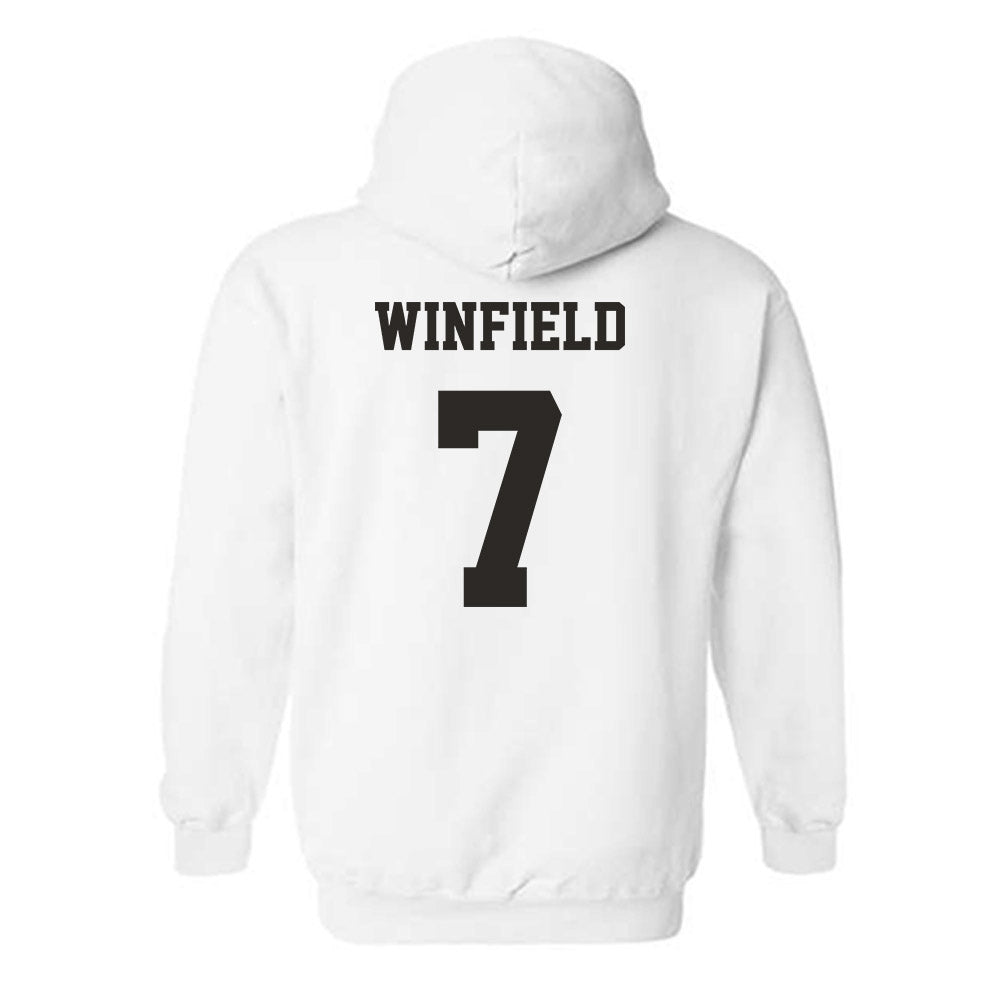 Louisiana - NCAA Football : Lunch Winfield - Classic Shersey Hooded Sweatshirt-1