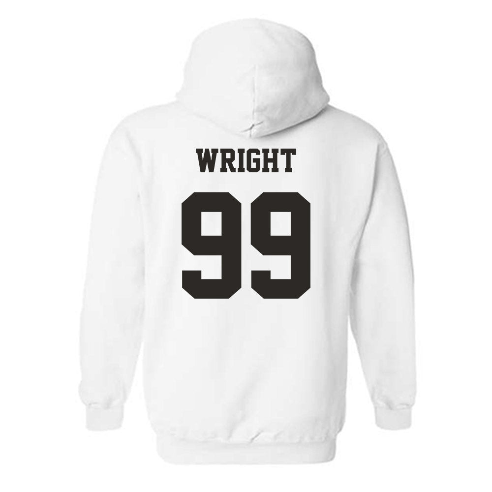 Louisiana - NCAA Football : Ashton Wright - Classic Shersey Hooded Sweatshirt-1