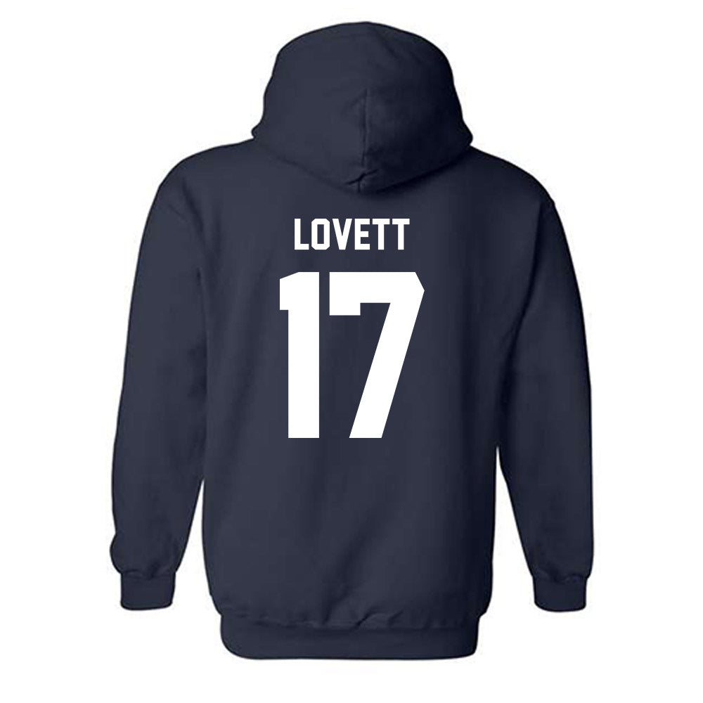 Georgia Southern - NCAA Baseball : Jett Lovett - Classic Fashion Shersey Hooded Sweatshirt-1